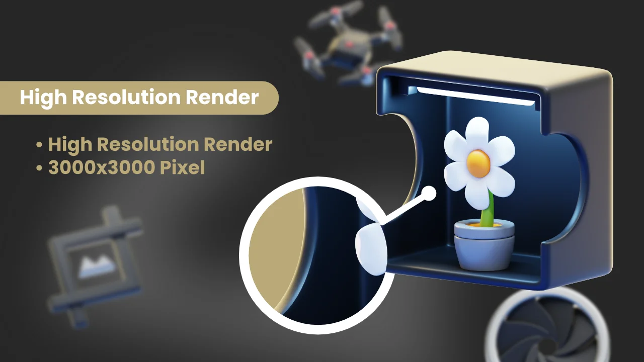 Camera & Photography 3D Icons screenshot 3