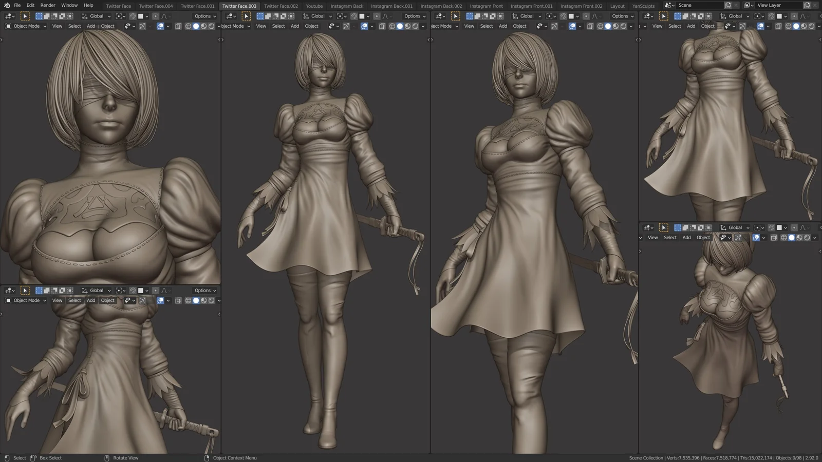 2B Character Creation screenshot 6