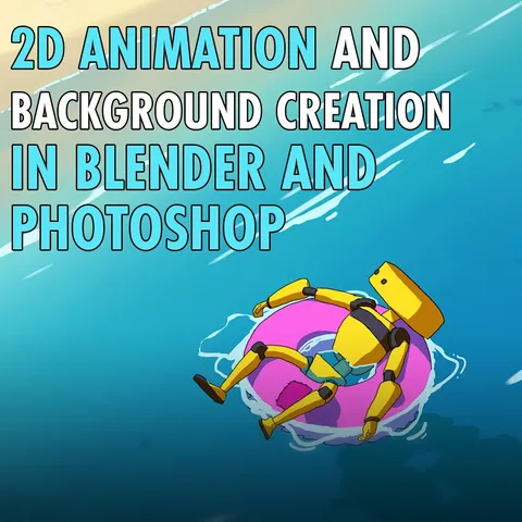 2D Background Animation Pipeline - Blender tutorials & courses