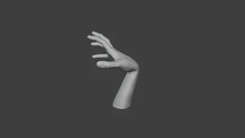 Hand Sculpt - Blender 3d models