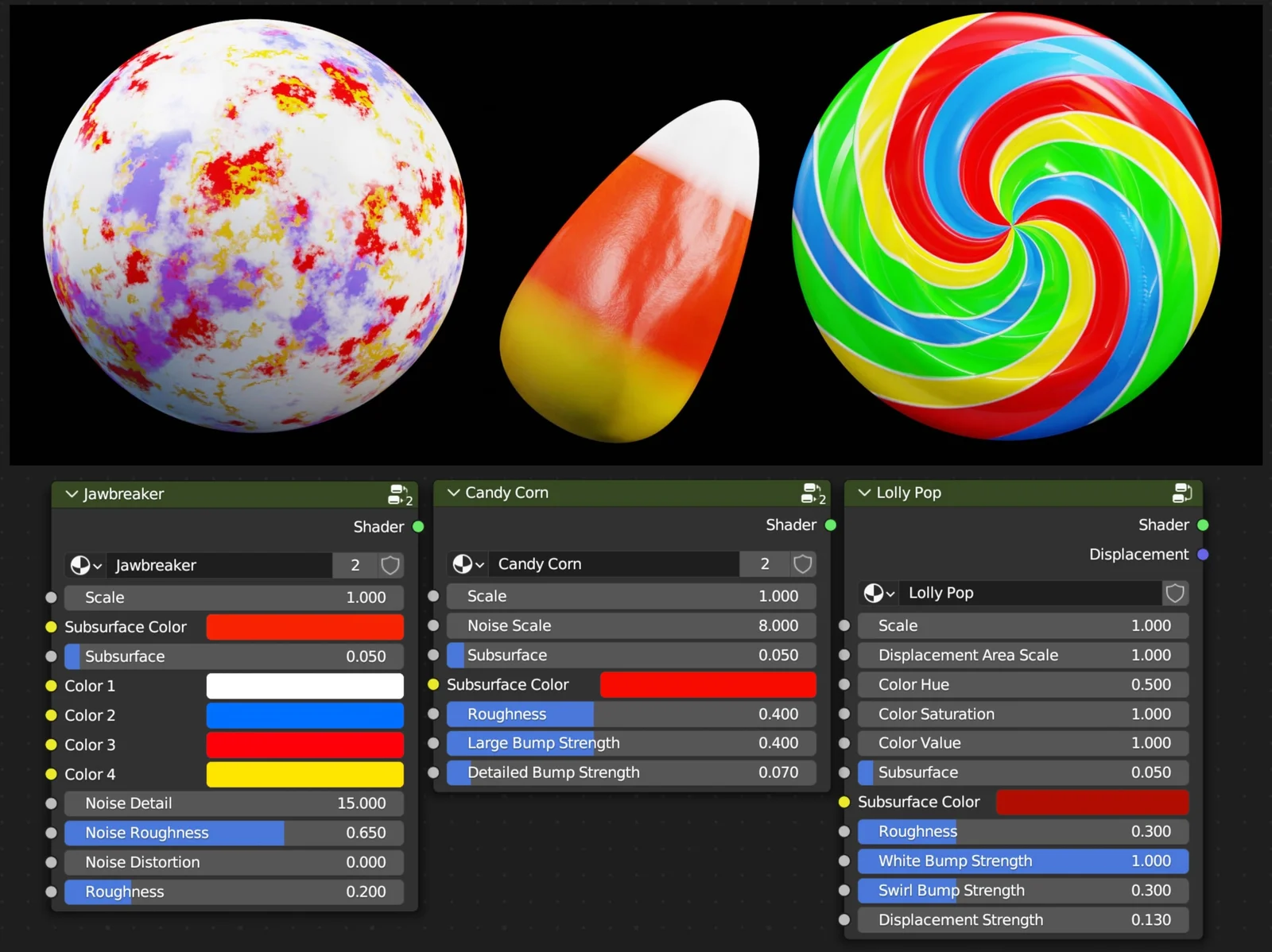 Procedural Candy Materials screenshot 2