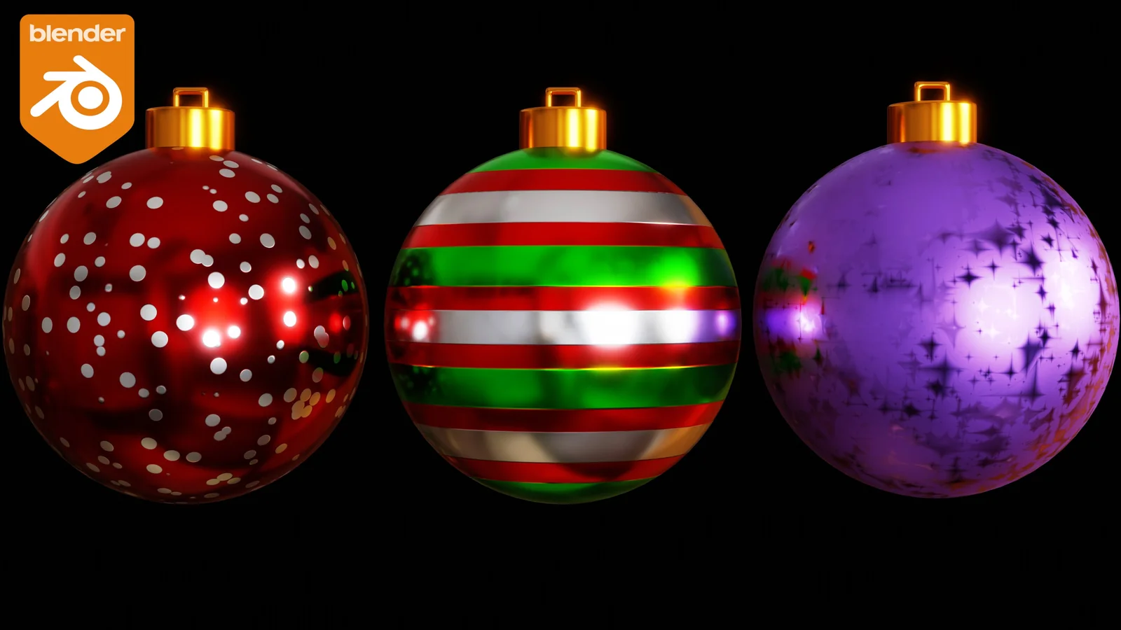 Procedural Christmas Ornaments screenshot 3