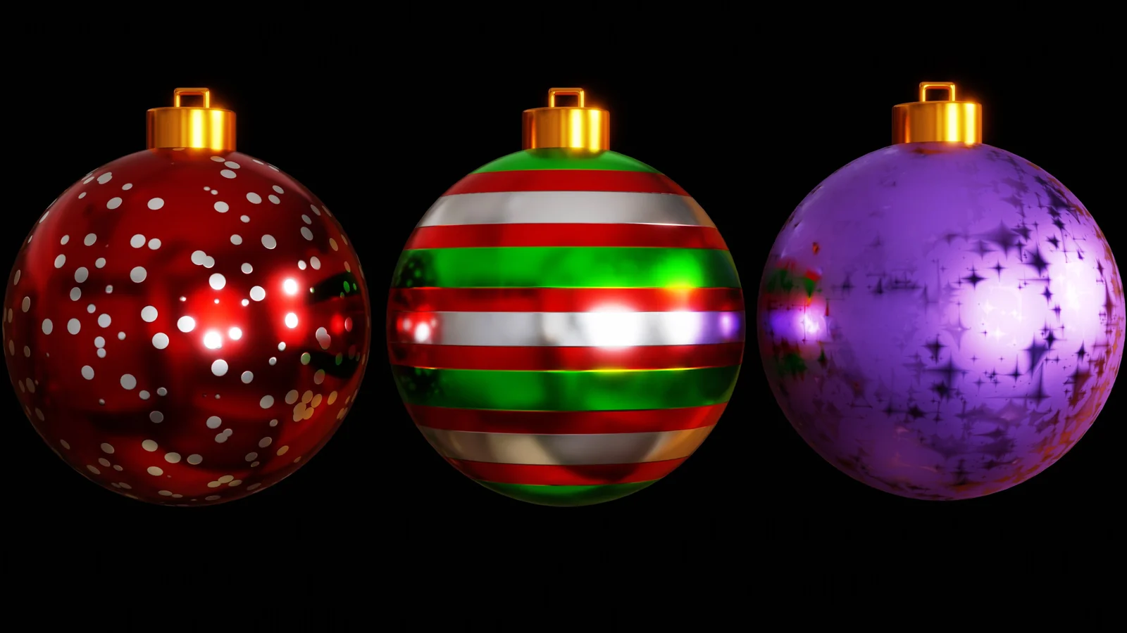 Procedural Christmas Ornaments screenshot 4