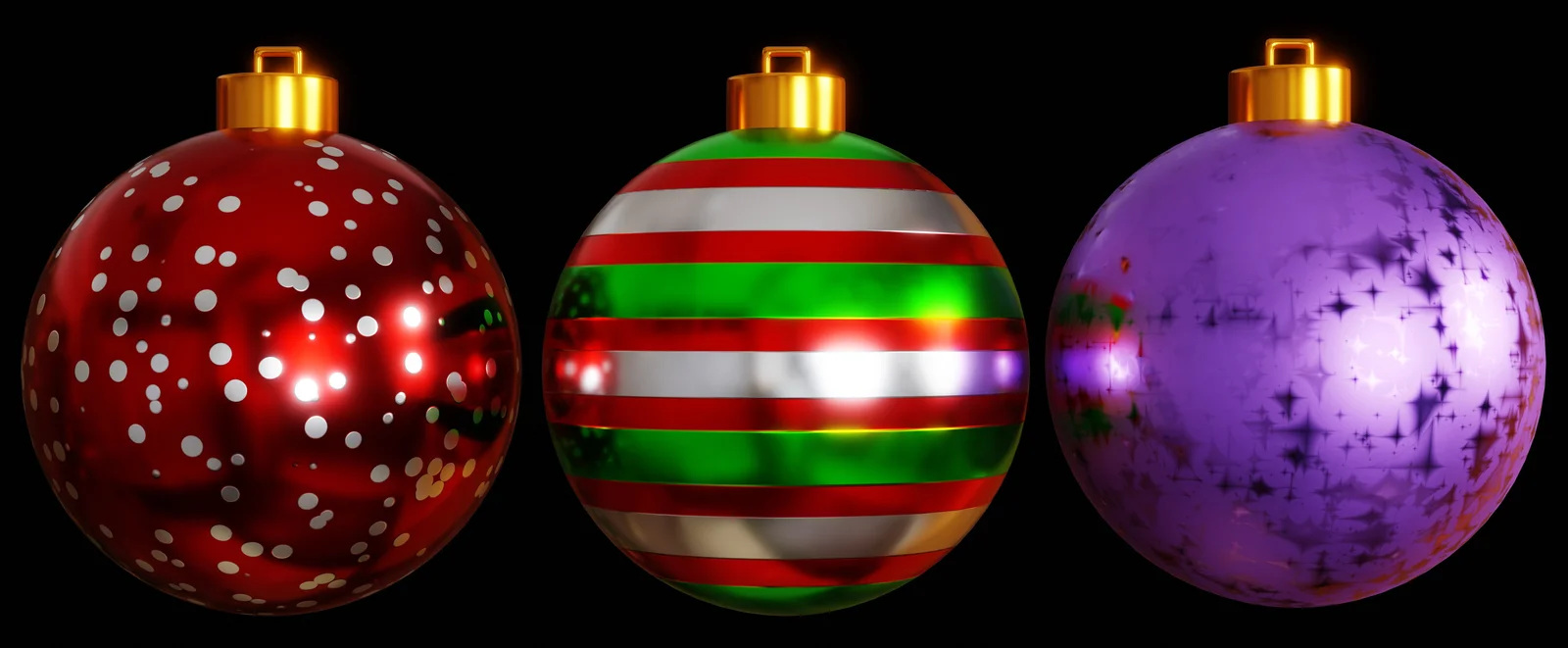 Procedural Christmas Ornaments screenshot 5