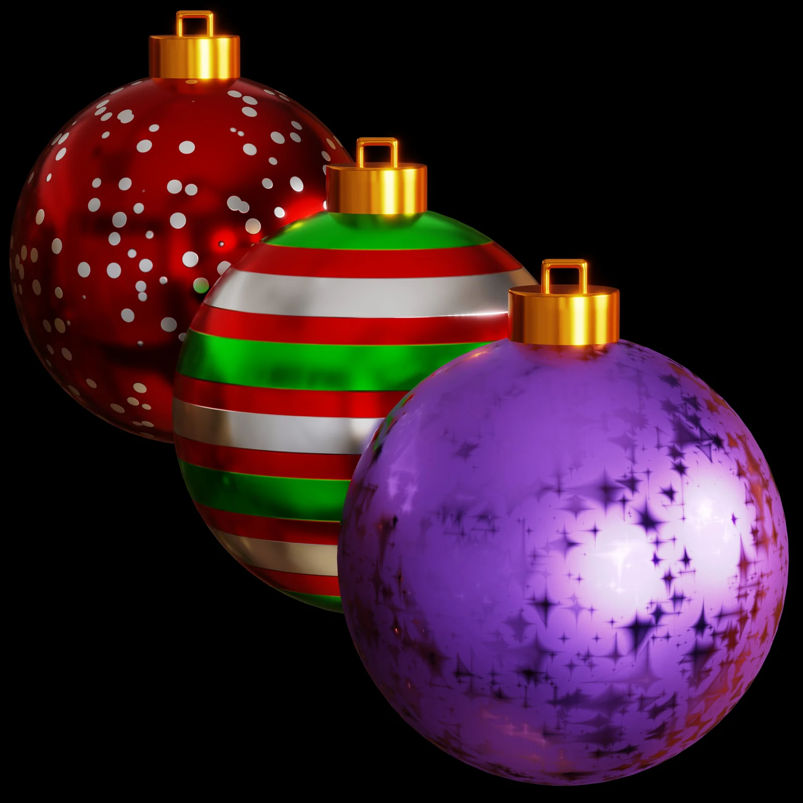 Procedural Christmas Ornaments screenshot 6