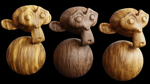 Procedural Wood Materials - Blender shaders