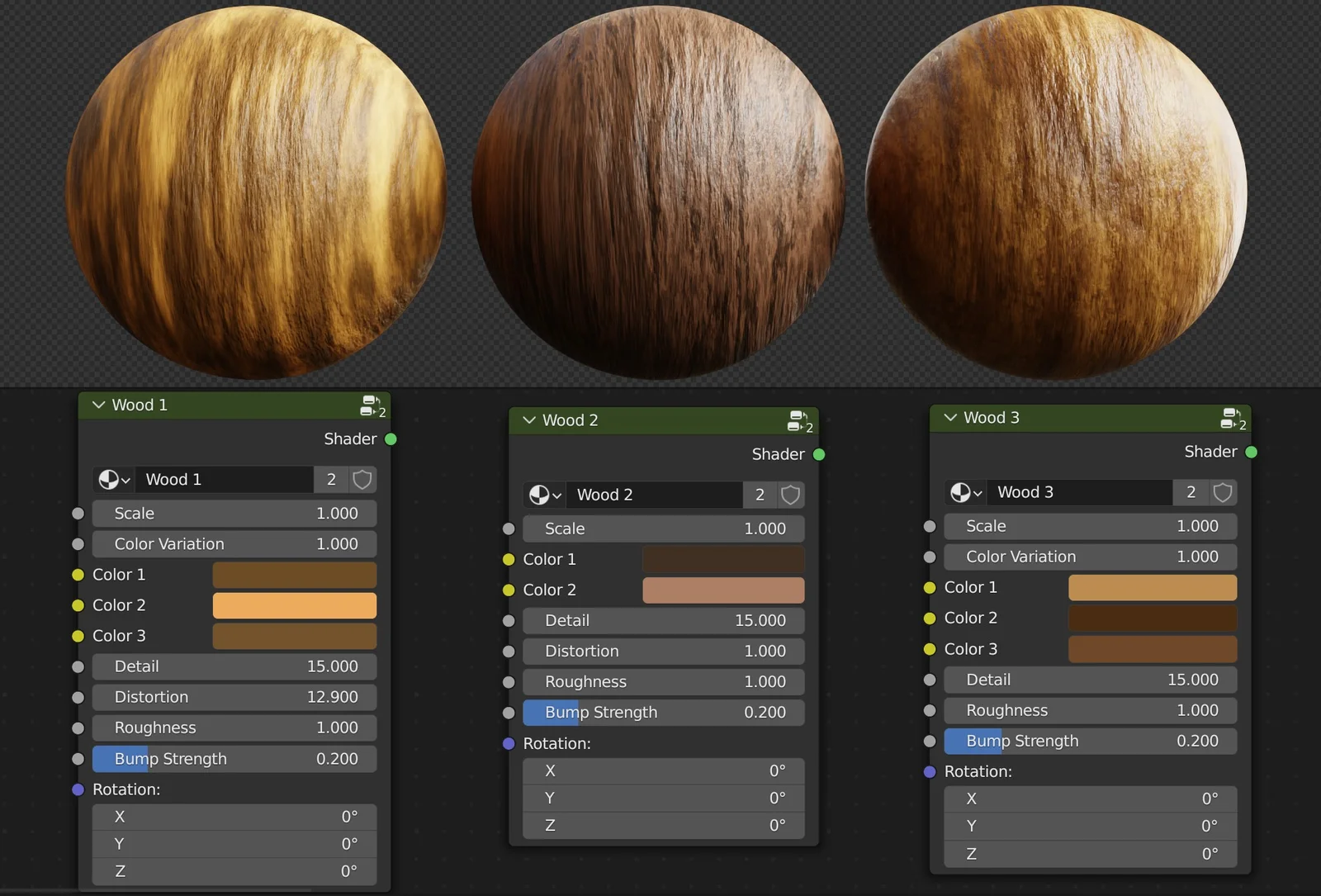 Procedural Wood Materials screenshot 3