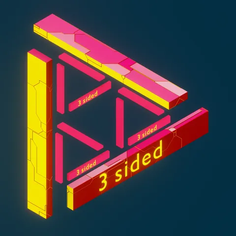 3 Sided - Blender geometry nodes