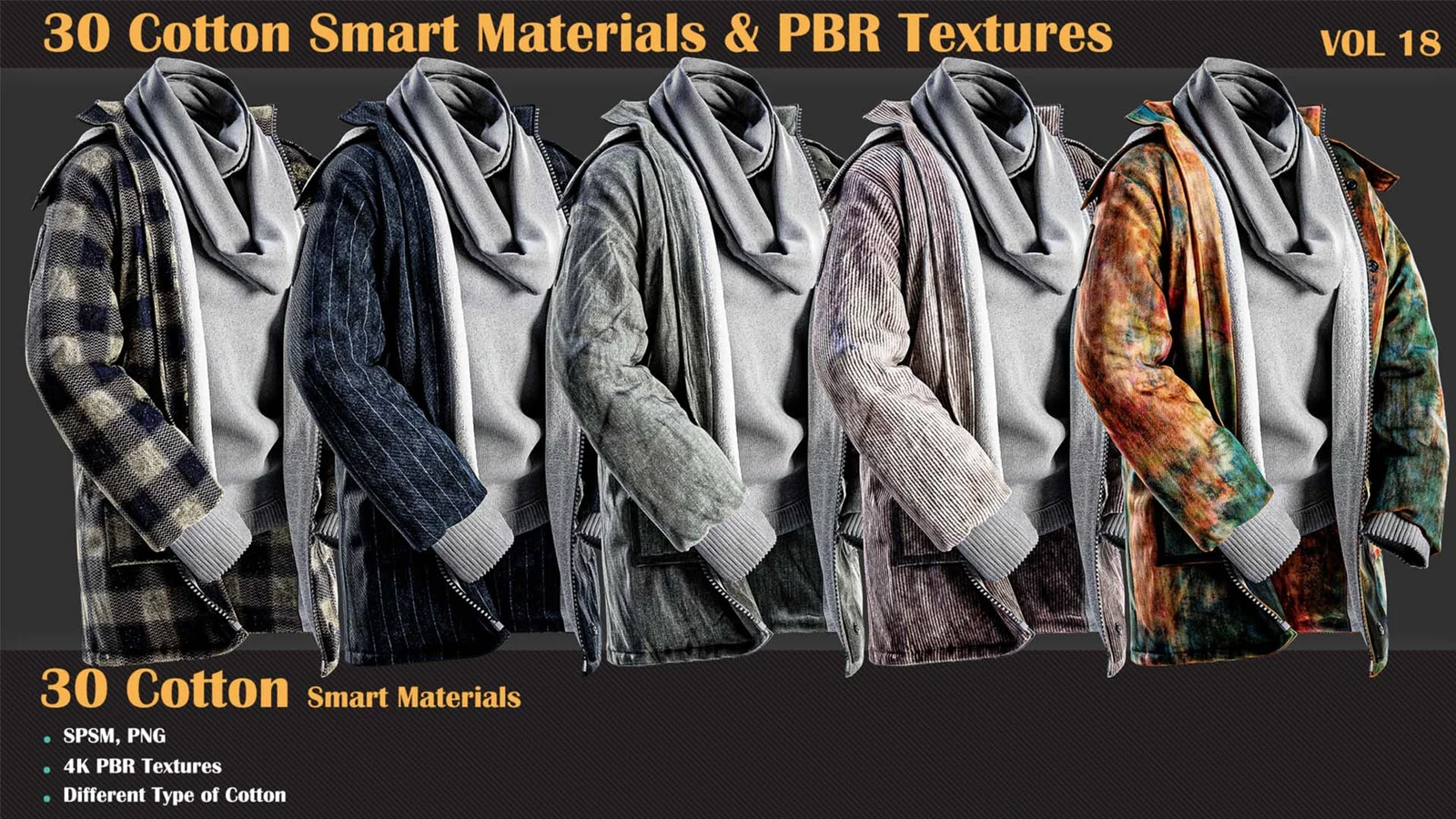 30 Cotton PBR Textures screenshot 4