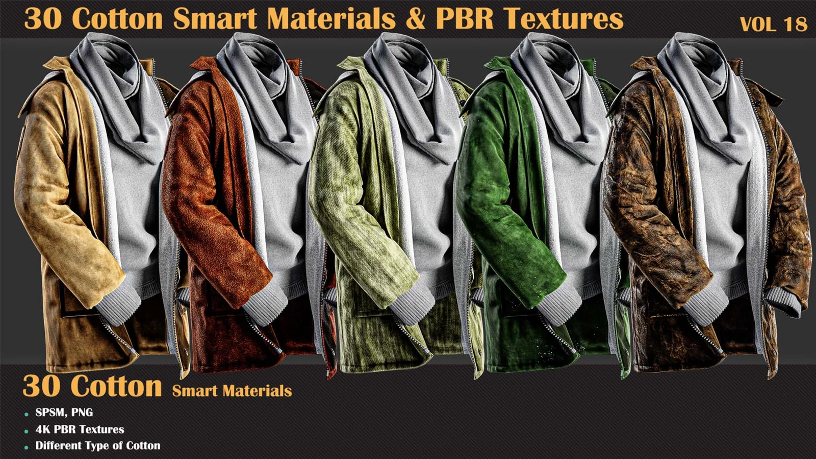 30 Cotton PBR Textures screenshot 6