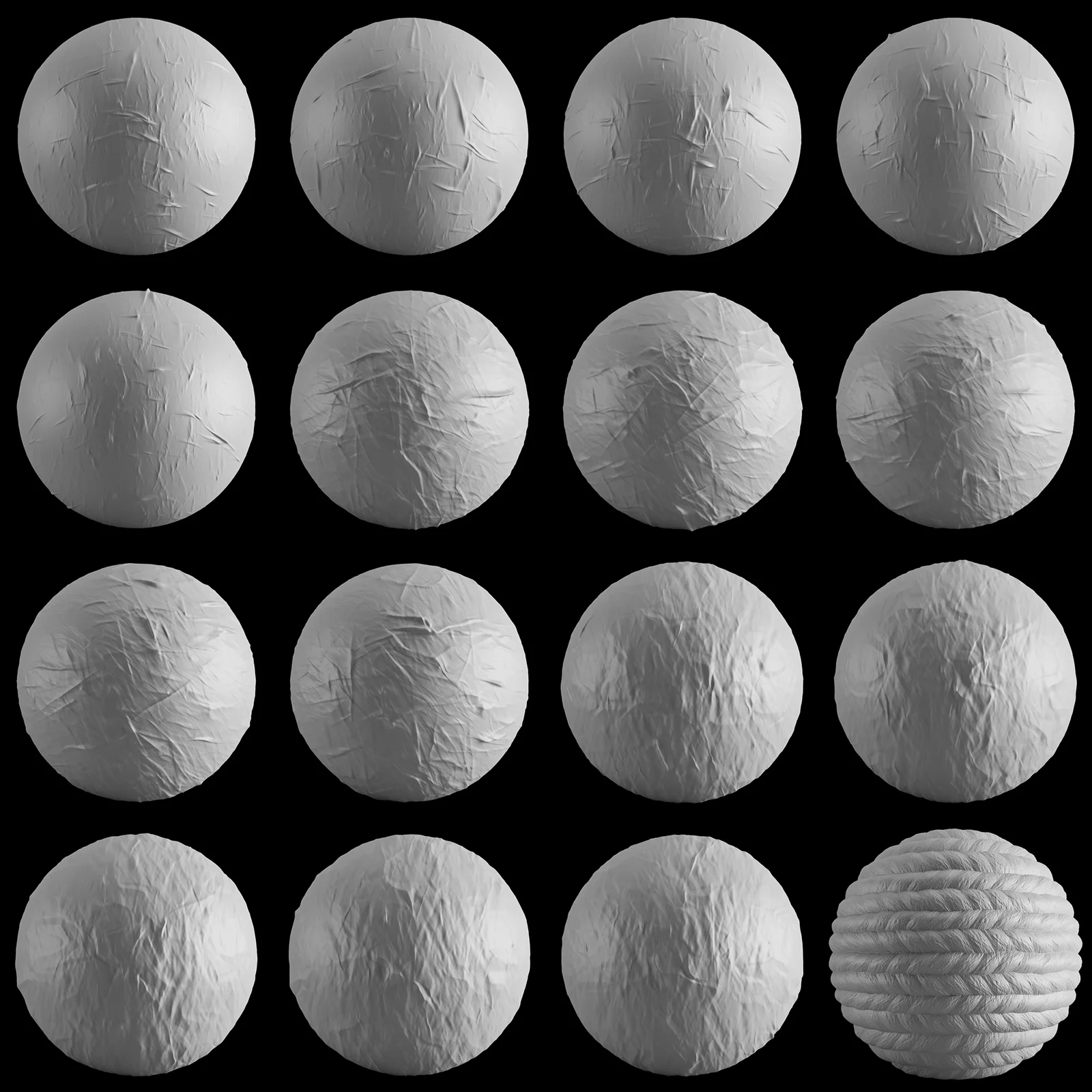 Fabric and Wrinkle Alphas V2 screenshot 4