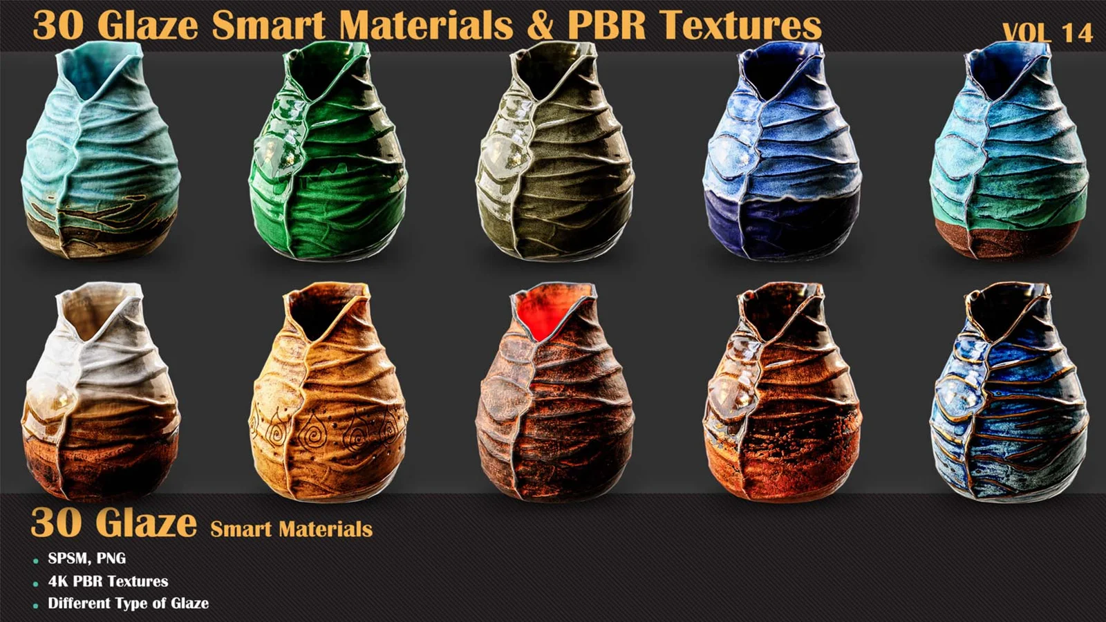 30 Glaze PBR Textures screenshot 3