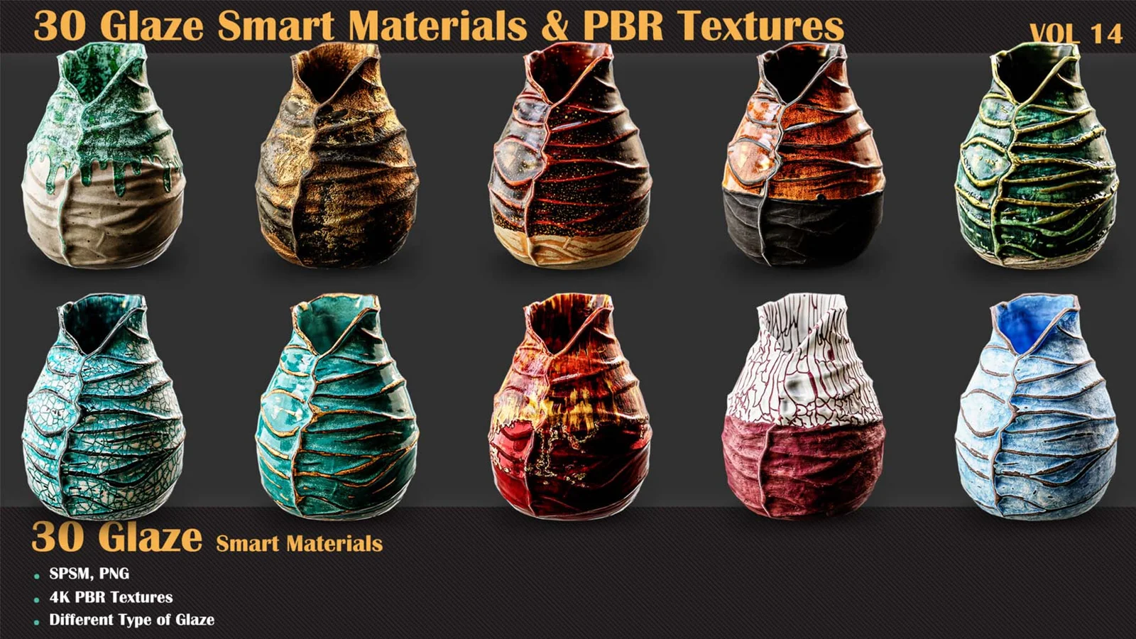 30 Glaze PBR Textures screenshot 4