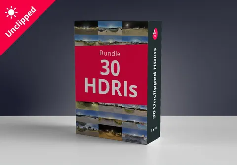 30 HDRIs Package - Blender lighting & hdris