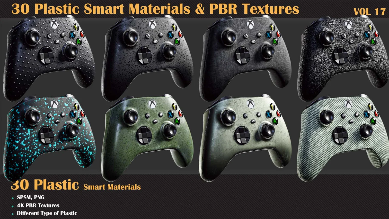 Plastic PBR Textures Vol 17 screenshot 3
