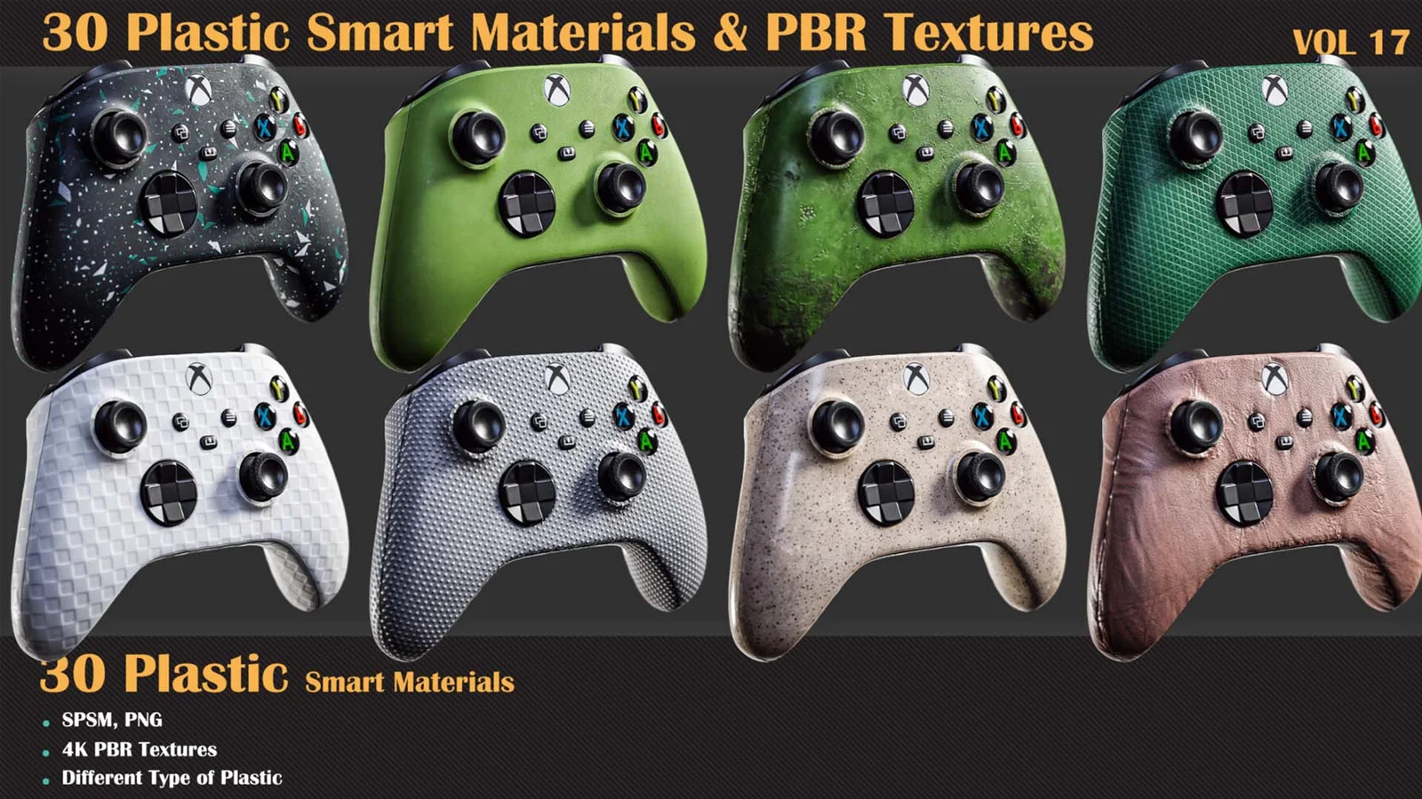 Plastic PBR Textures Vol 17 screenshot 4