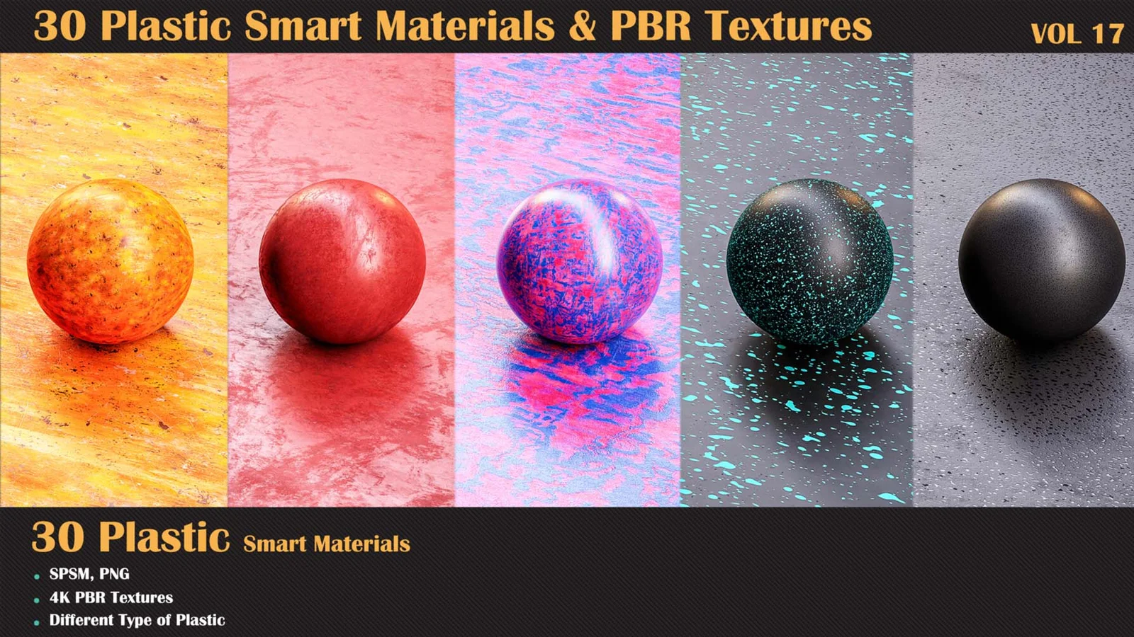 Plastic PBR Textures Vol 17 screenshot 6