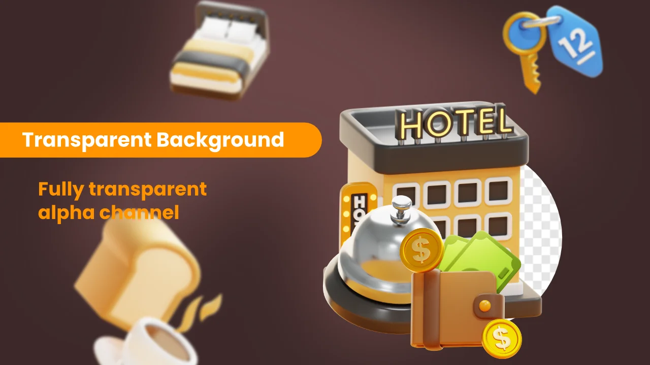 Trip & Traveling 3D Icons screenshot 4