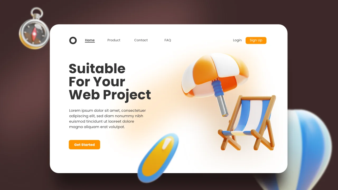 Trip & Traveling 3D Icons screenshot 6