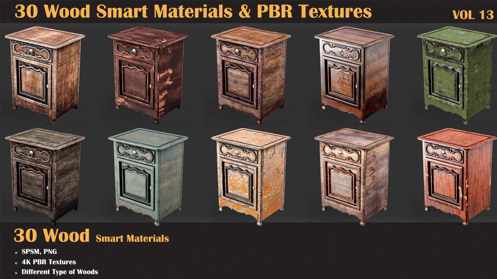 30 Wood PBR Textures screenshot 2