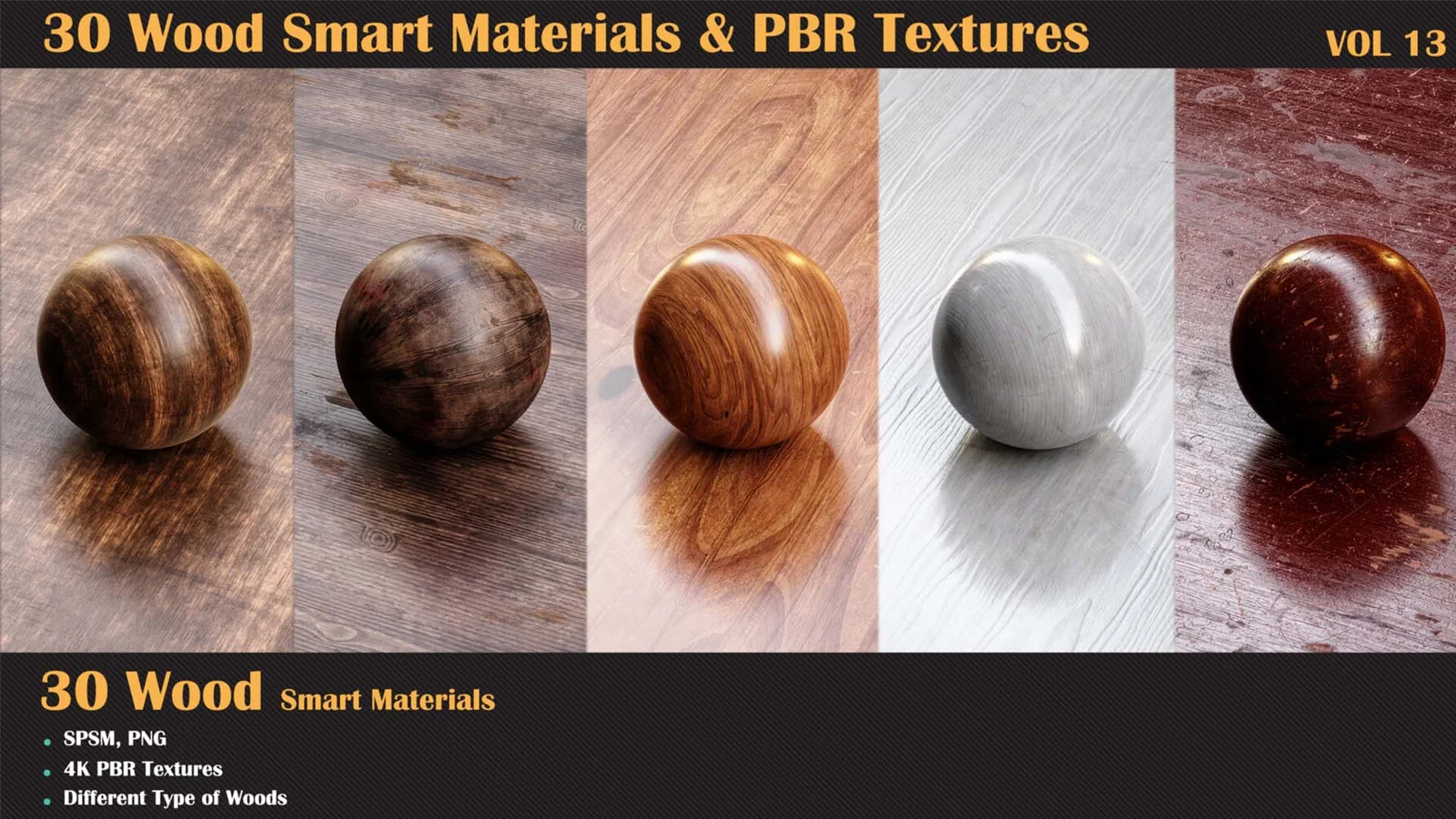 30 Wood PBR Textures screenshot 5