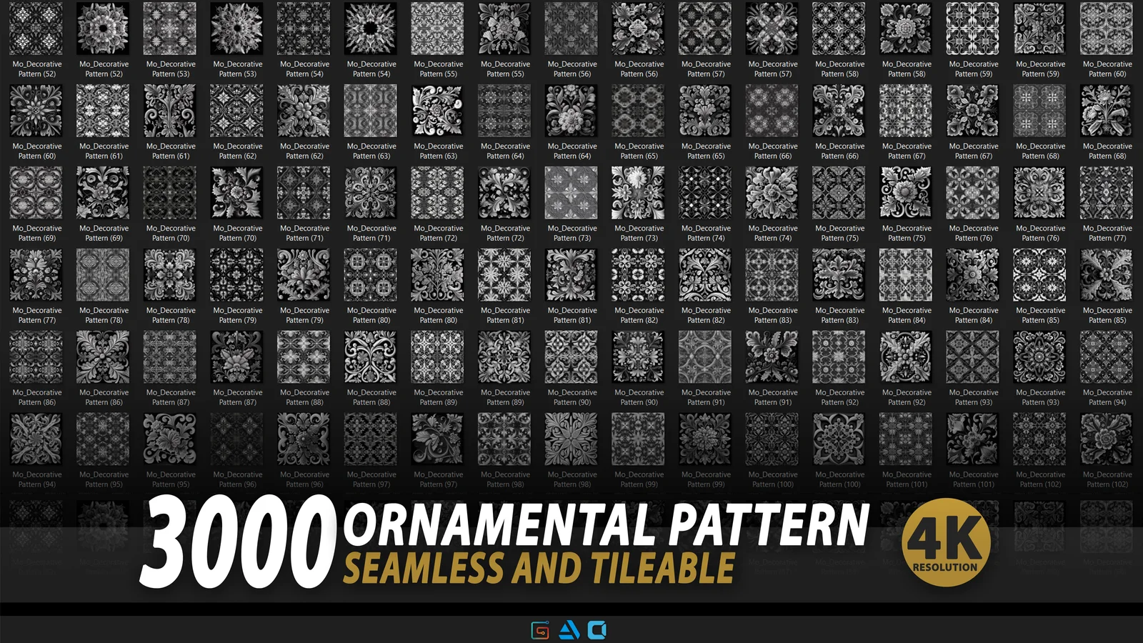 3000 Ornamental Patterns screenshot 2