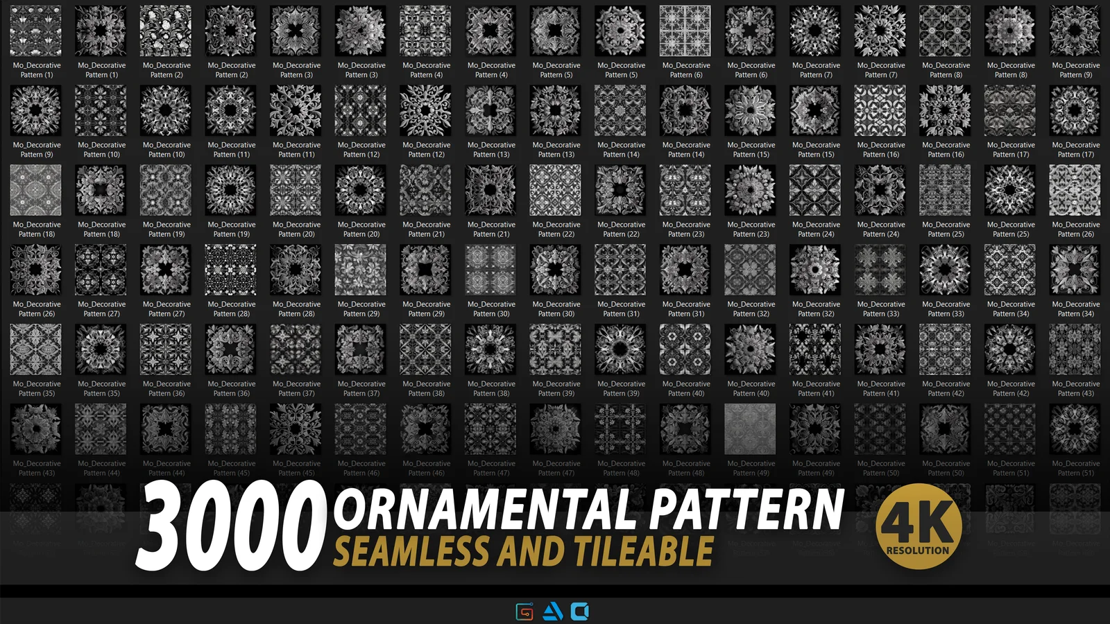 3000 Ornamental Patterns screenshot 3