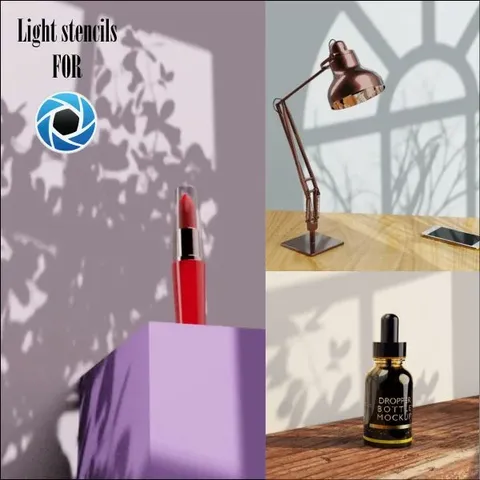 Animated Gobos and Light Stencils - Blender textures & materials