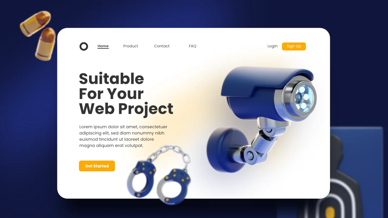 Police 3D Icons screenshot 6