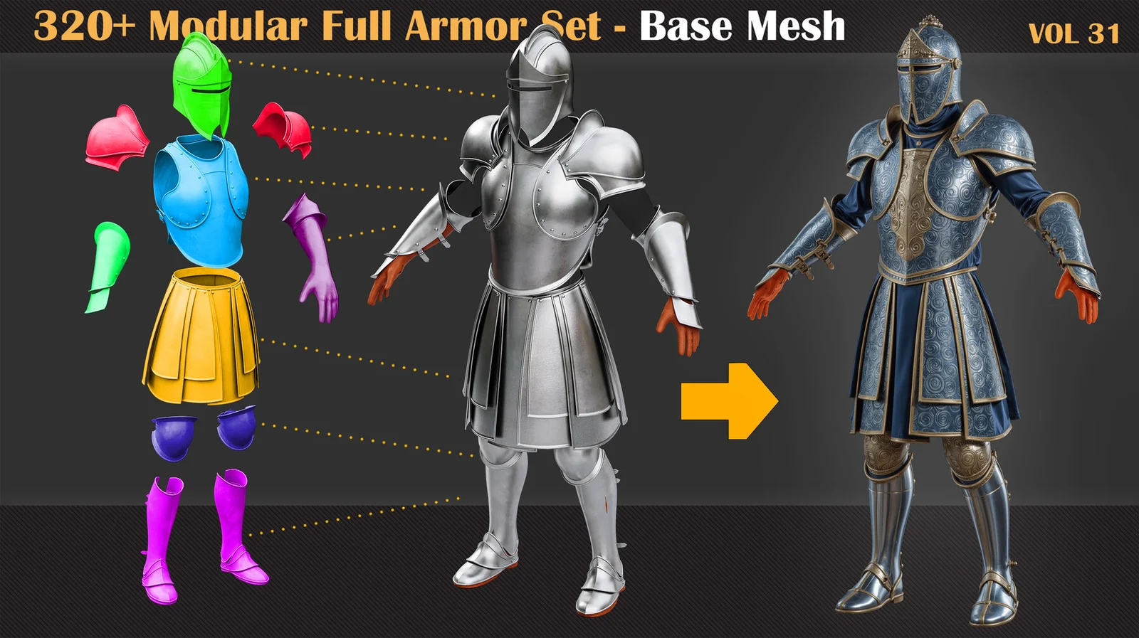 Modular Full Armor Set screenshot 7