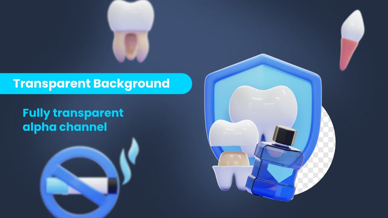 Dentist 3D Icons screenshot 4