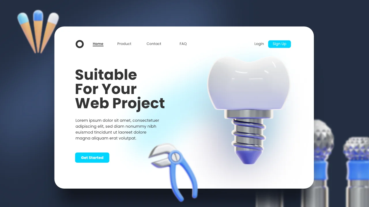 Dentist 3D Icons screenshot 6