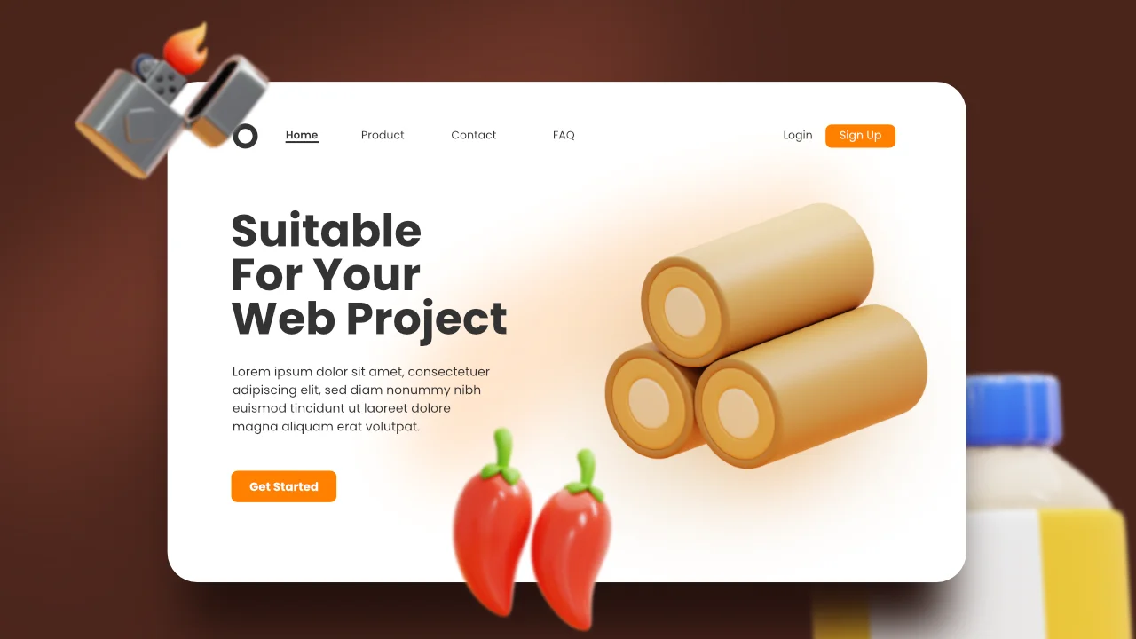 36 Barbecue 3D Icons screenshot 5
