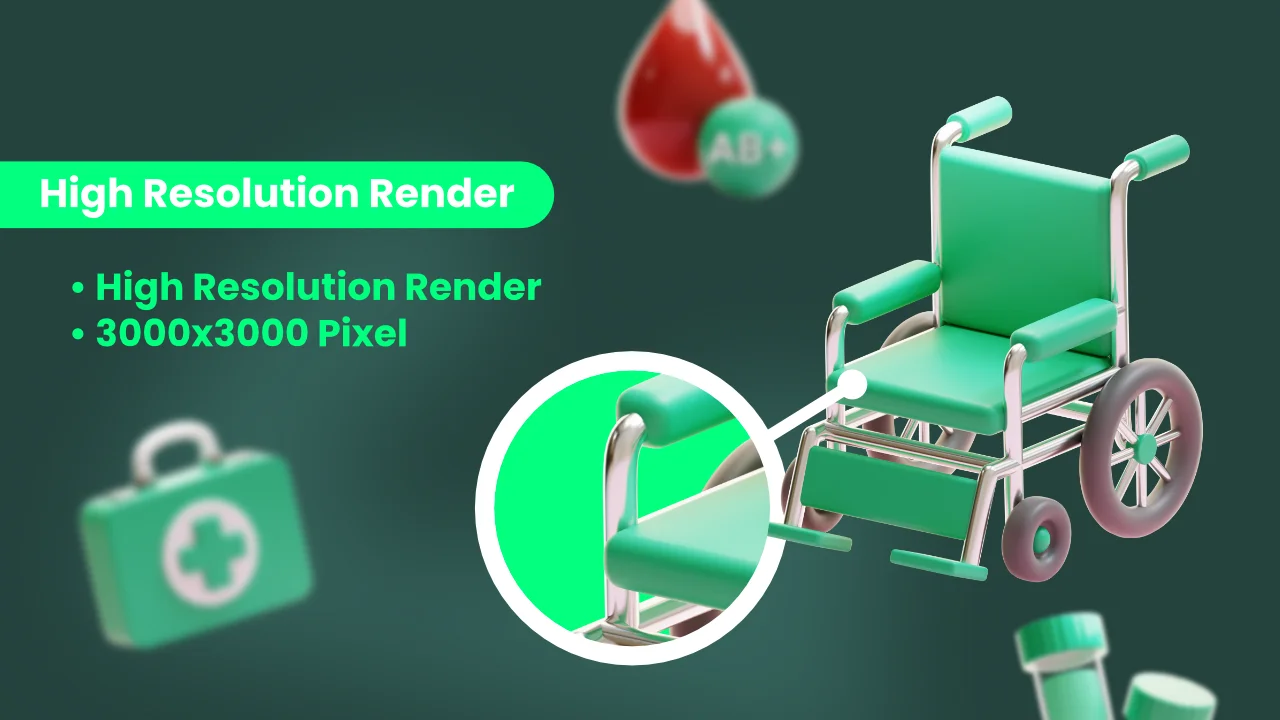 Healthcare & Medical 3D Icons screenshot 3