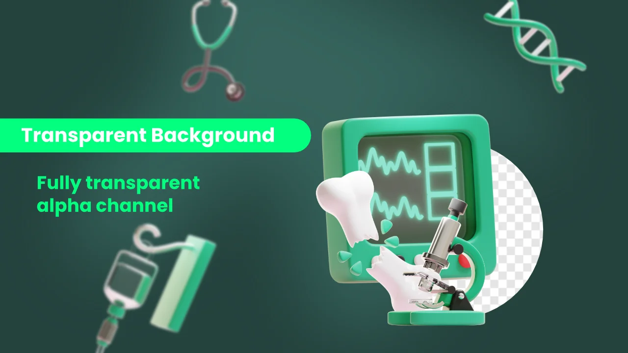 Healthcare & Medical 3D Icons screenshot 4