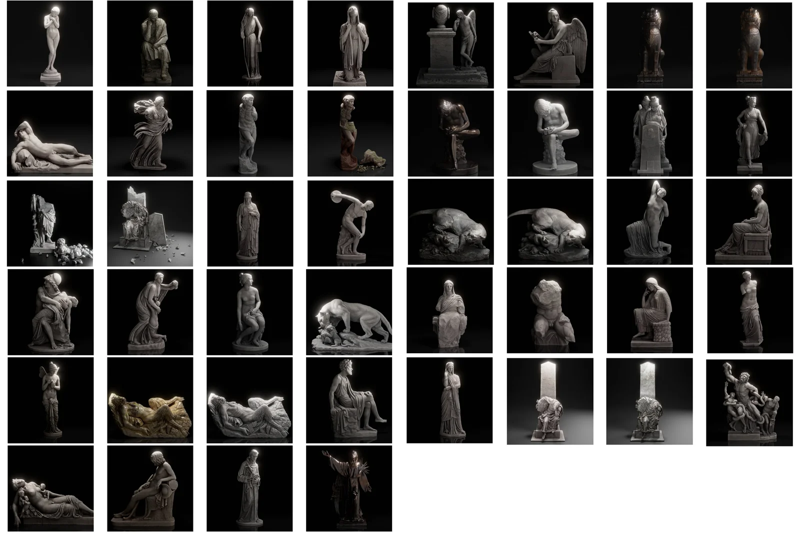 Famous Statues in Rome screenshot 3