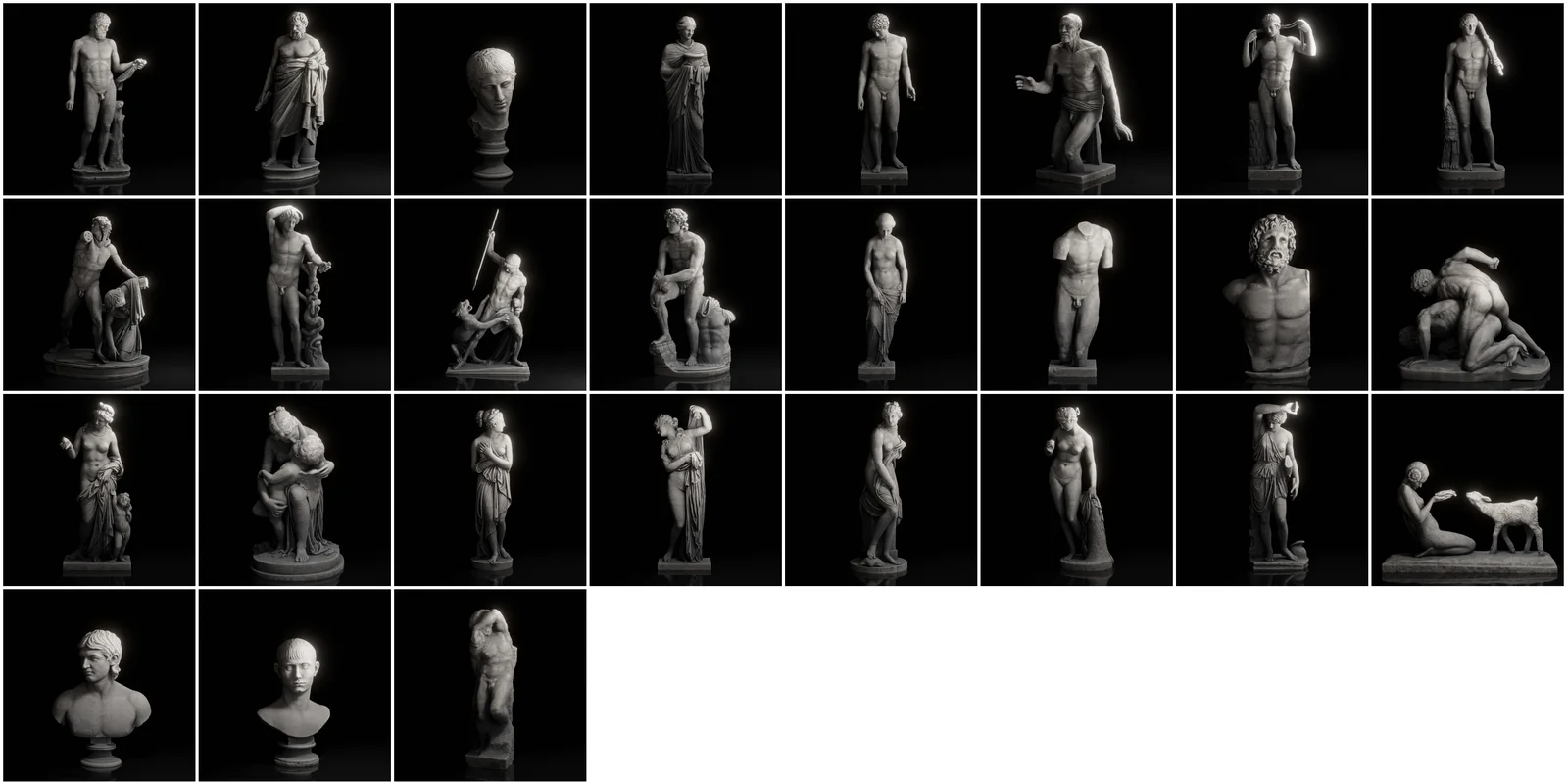 Famous Statues in Rome screenshot 5