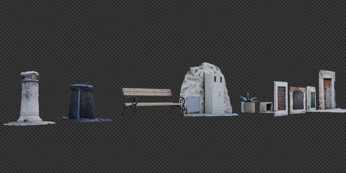 Photoscanned Stone Objects screenshot 7