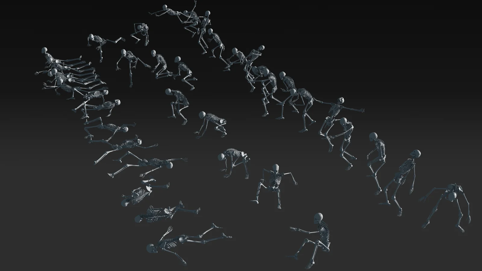 38 Skeleton Poses screenshot 3