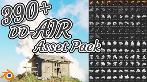 DD-AIR Asset Pack - Blender 3d models