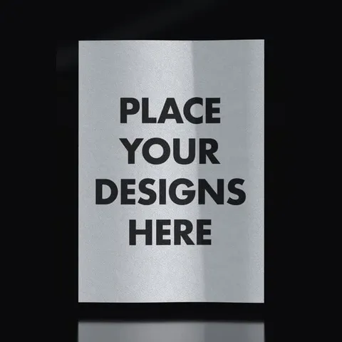 3D Animated Poster Mockup - Blender scenes