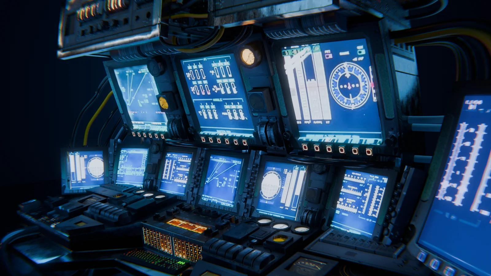 Sci-Fi Control Unit screenshot 5