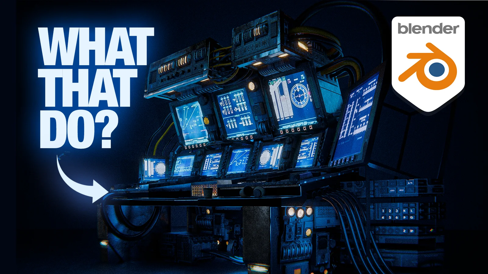 Sci-Fi Control Unit screenshot 6