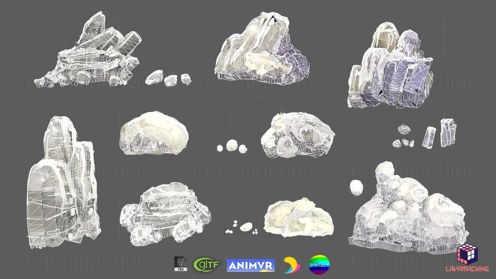 3D Fantasy Rocks screenshot 2