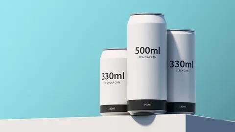 Beverage Cans - Blender 3d models