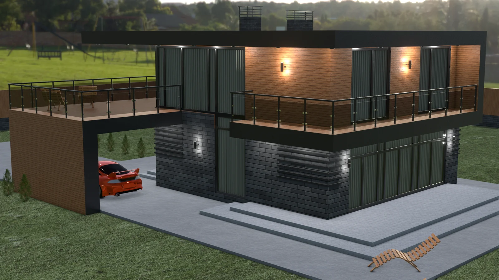 Cottage Architecture Scene screenshot 3