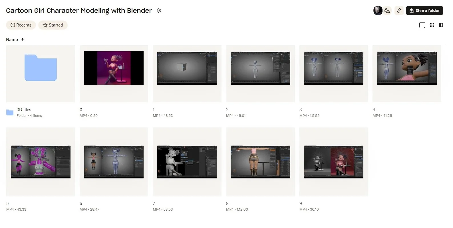 Cartoon Character Modeling screenshot 5