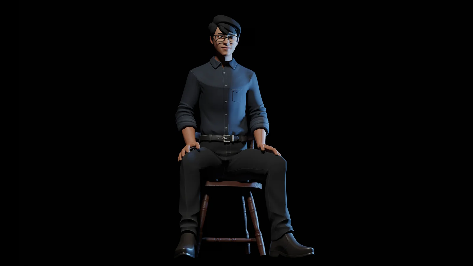 3D Character Young Boy screenshot 3