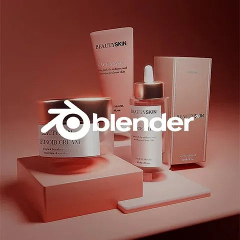 Cosmetic Animation - Blender scenes