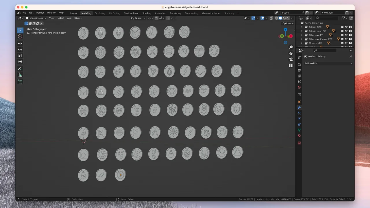 3D Crypto Coins screenshot 2